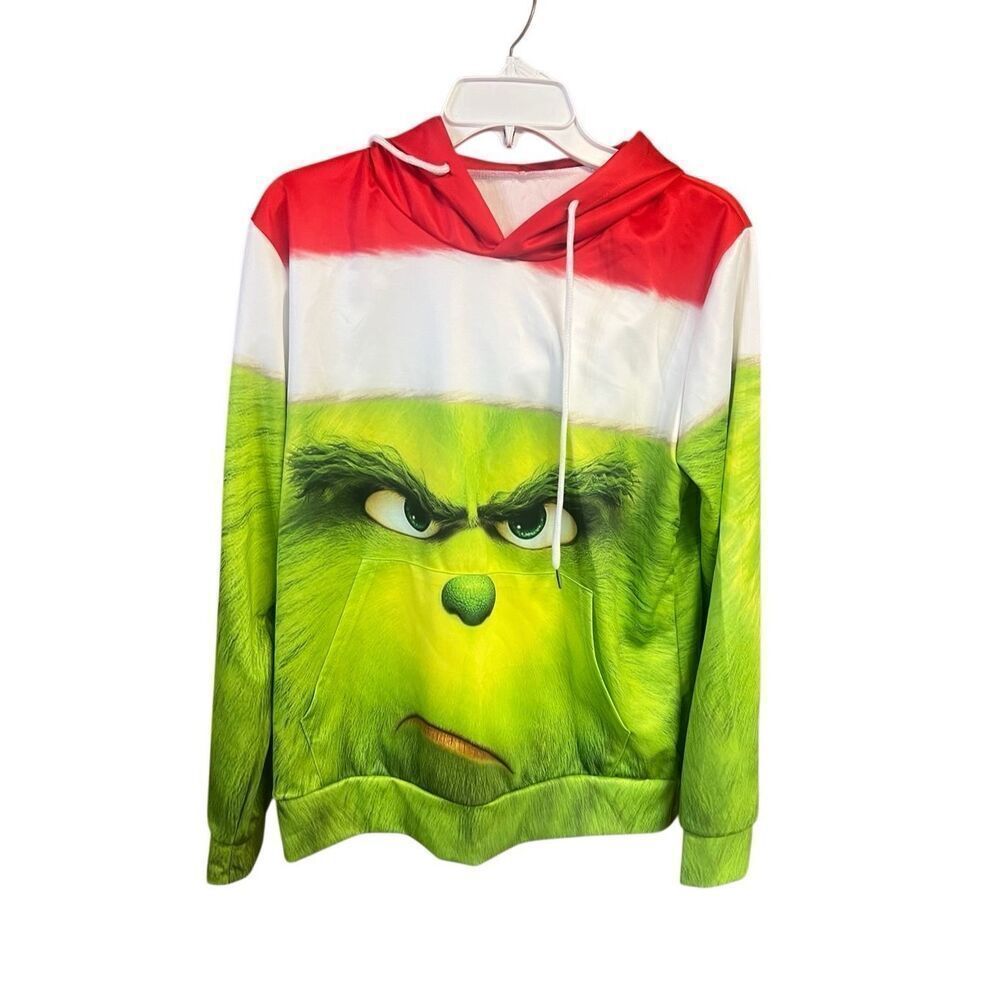 Grinch Unisex Hoodie Sz S NWOT
